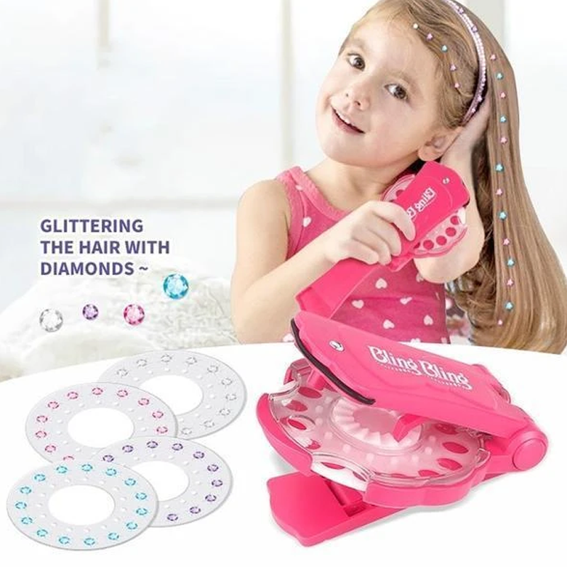 Hair Gem Stapler | Sparkly Self-Adhesive Diamonds