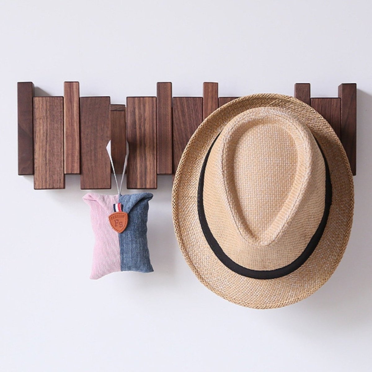 Handcrafted Piano Coat Rack | Unique Wooden Design With Multiple Hooks