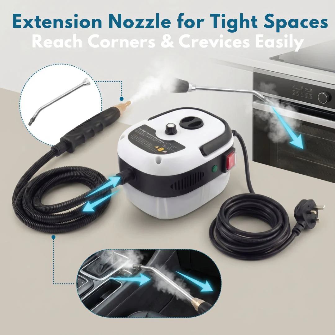 Handheld Steam Cleaner – High Temperature Steam | Portable Cleaning Machine for Grease & Grime Removal 1