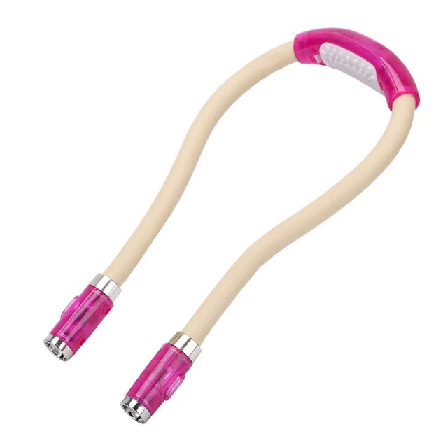 Hands-Free LED Neck Reading Light | Flexible Flex-Neck Design | Battery-Powered, Non-Disturbing Book Light for Bedtime Reading