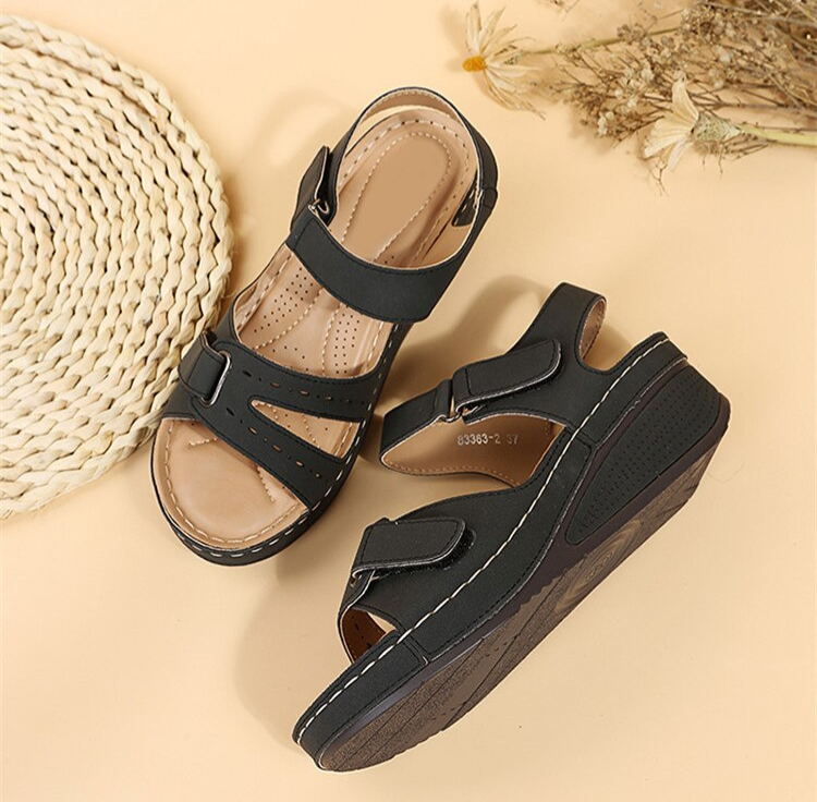 Hanna | Women's Lightweight Orthopedic Sandals - Breathable Vegan Leather Design 4