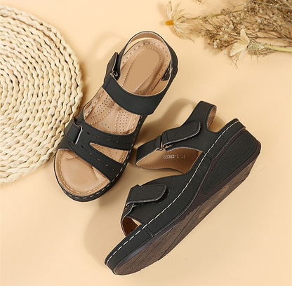 Hanna | Women's Lightweight Orthopedic Sandals - Breathable Vegan Leather Design 4