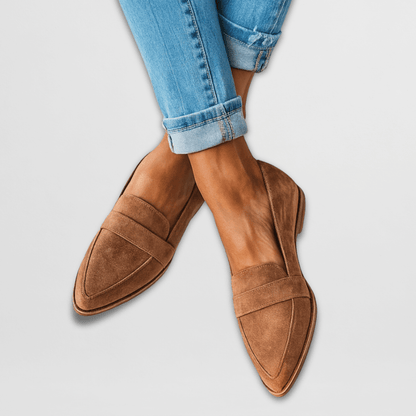 Helen | Women's Loafers - Soft Suede Orthopedic Design With Flexible Fit 0