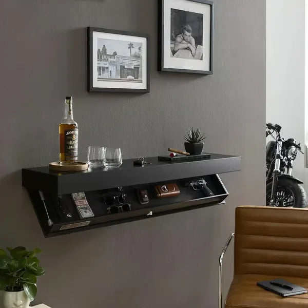 Hidden Floating Wall Storage Shelf 0