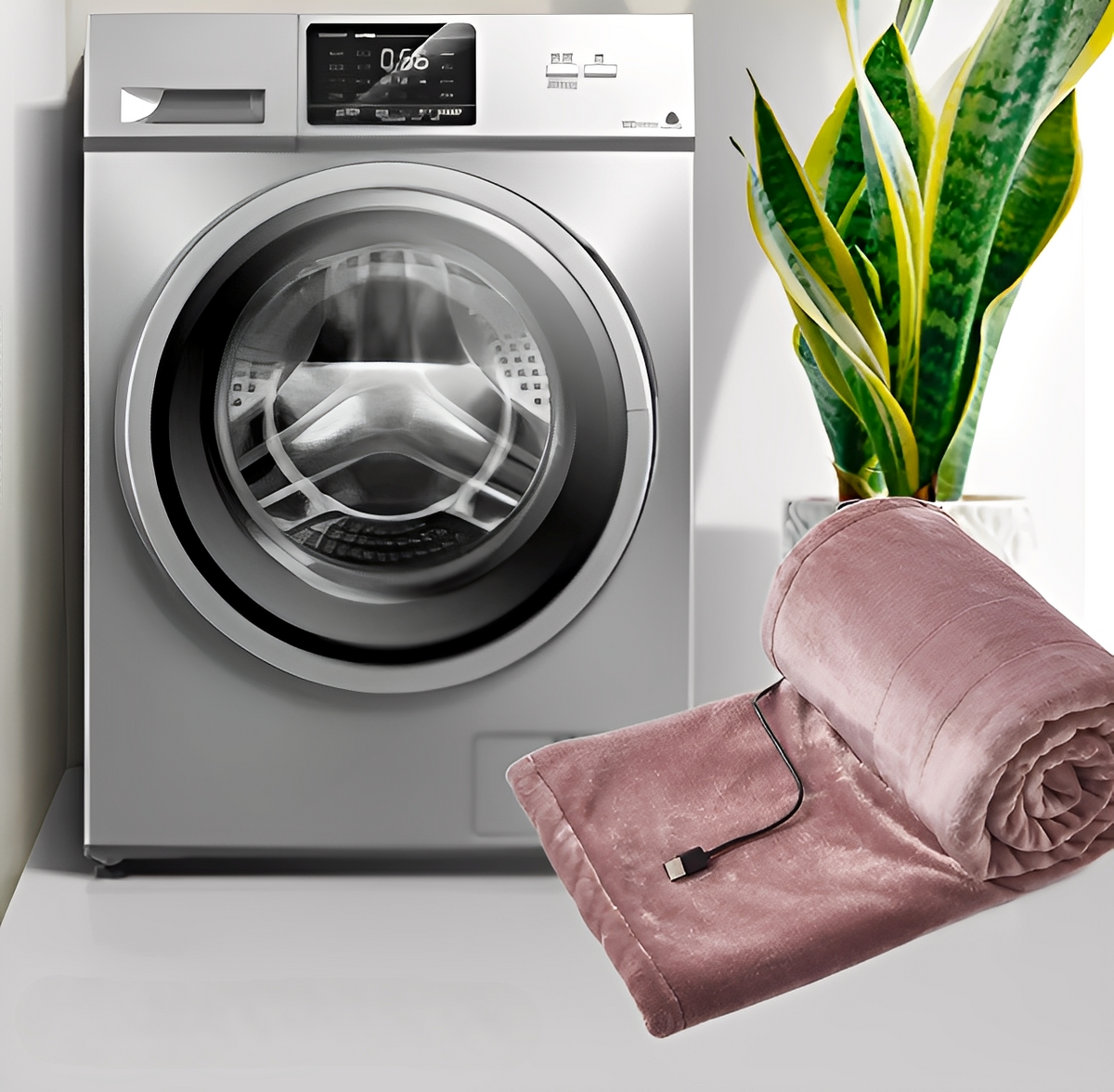 Electric USB Heated Blanket Polyester | Plug Into Powerbanks, Laptops or Car Sockets | Soft Fast-Warming Throw 5