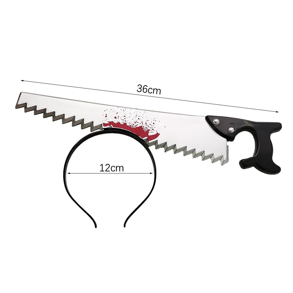 Horror Weapon Headband | Realistic Fake Injury Illusion