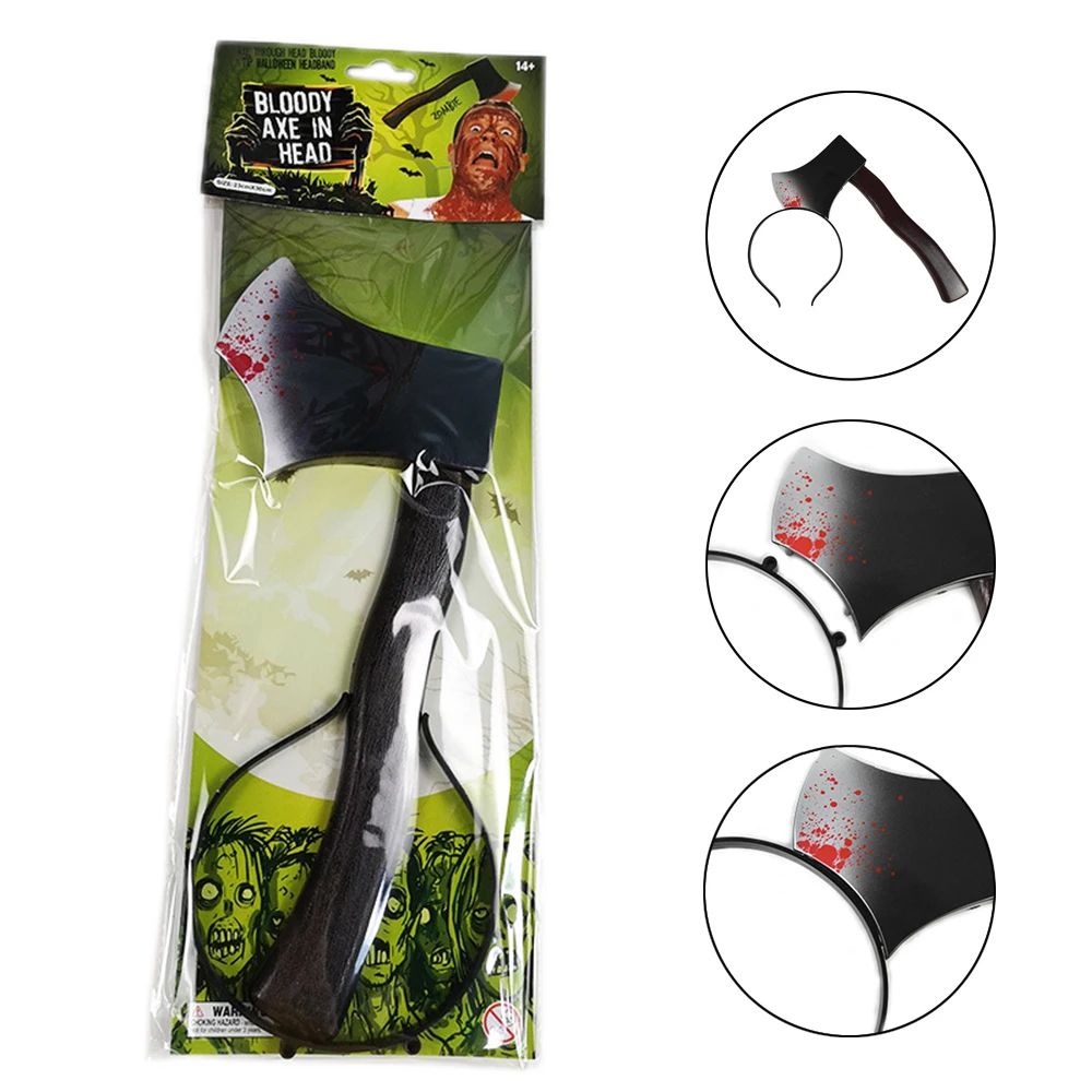 Horror Weapon Headband | Realistic Fake Injury Illusion
