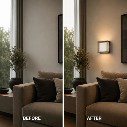 IP65 Waterproof Wall Lamp – Adjustable Colour Temperature LED Light