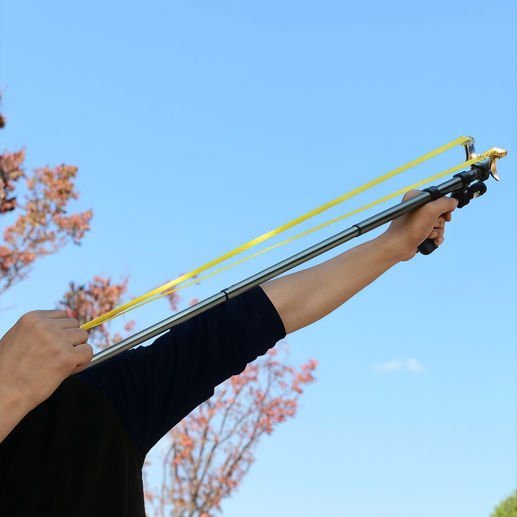 High Power Telescopic Laser Slingshot - Image 1