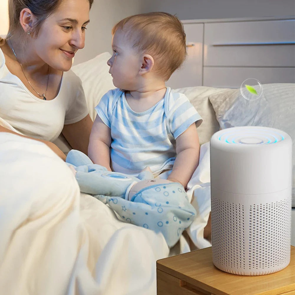 Indoor Air Purifier | 360 Degree Intake, Top Air Outlet
