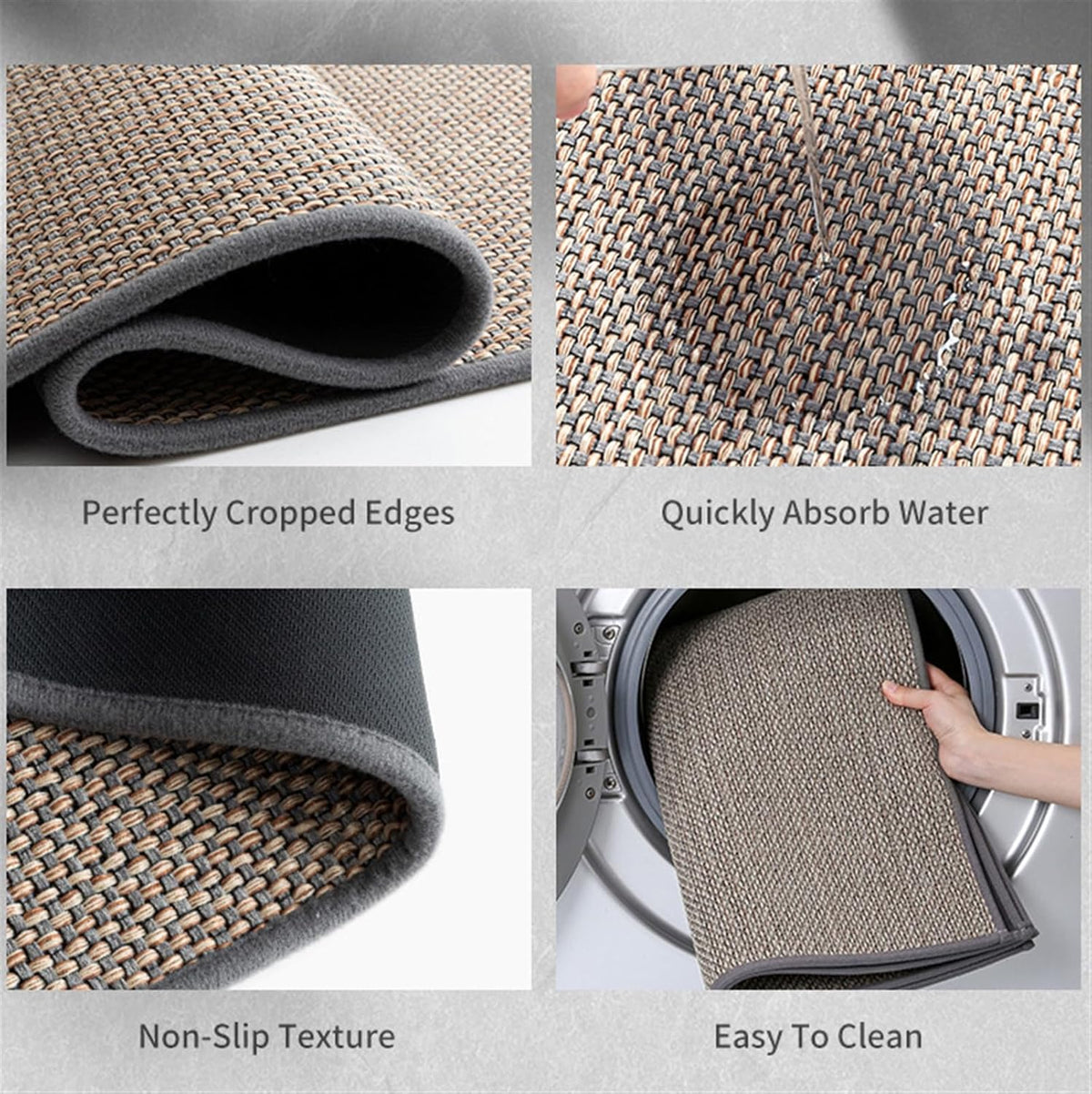 Indoor Door Mats | Tight Flat Weave, Bound Edge All Round