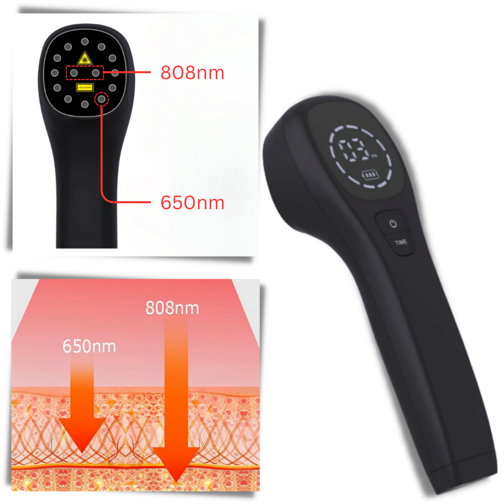 Infrared Therapy Device for Dogs | Dual-Wavelength 808nm & 650nm Technology | Non-Invasive Joint, Skin & Mobility Relief