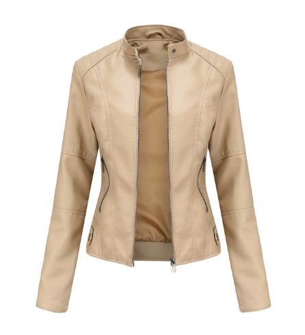 Isabella | Women's Jacket – Structured Mandarin Collar Design 1