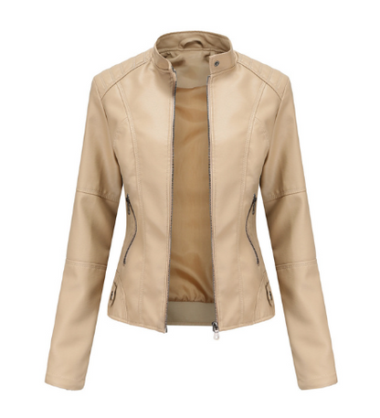 Isabella | Women's Jacket – Structured Mandarin Collar Design 1