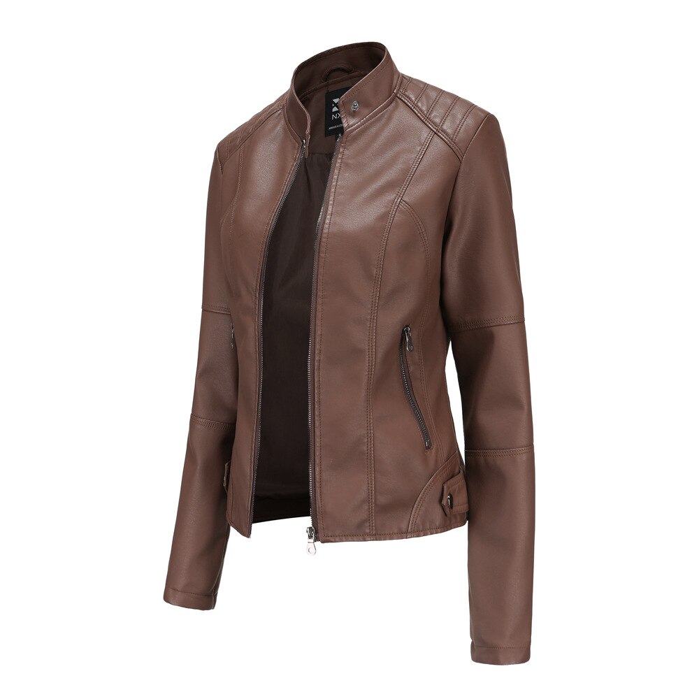 Isabella | Women's Jacket – Structured Mandarin Collar Design 2