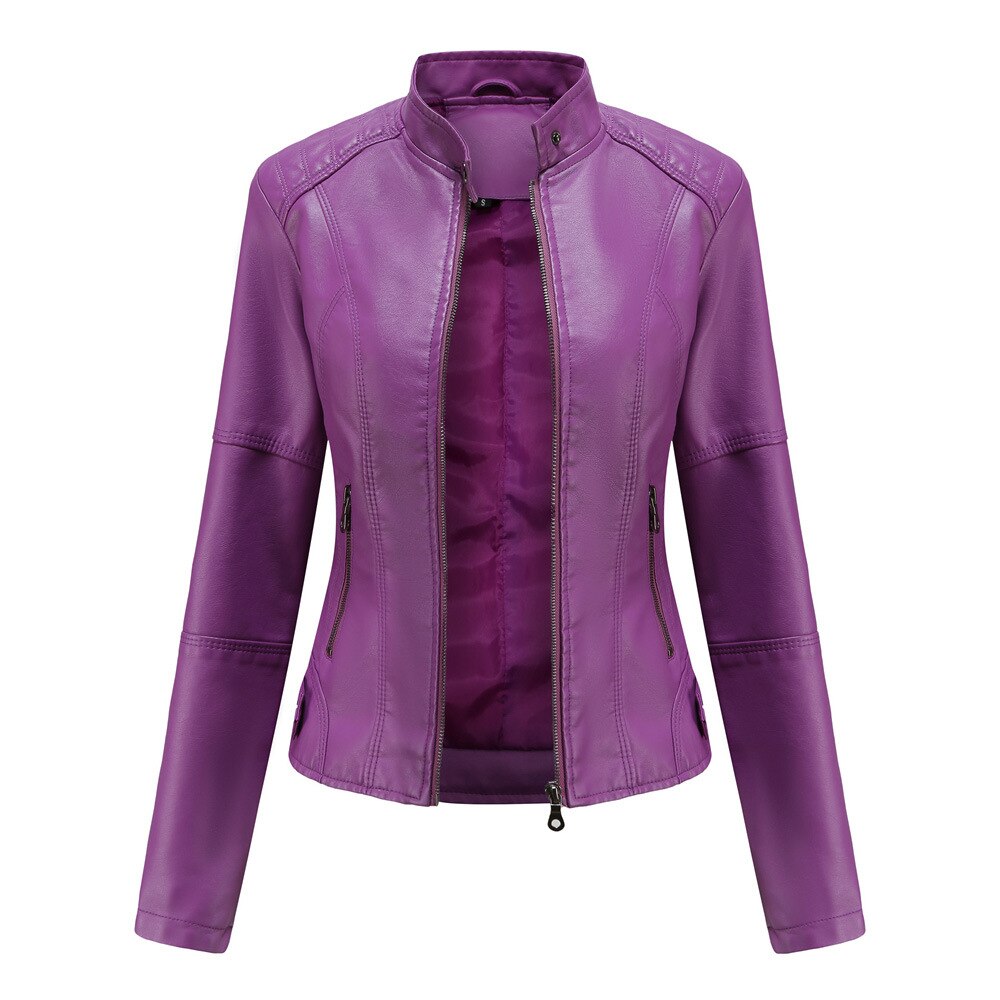 Isabella | Women's Jacket – Structured Mandarin Collar Design 4