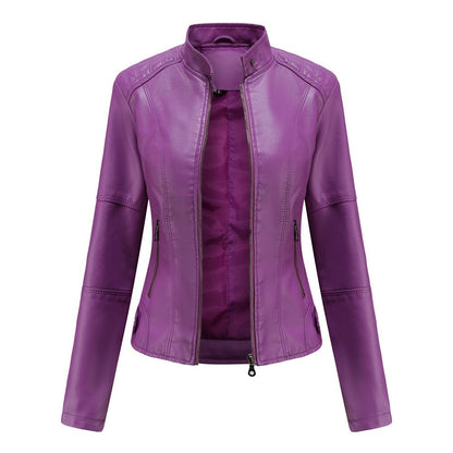 Isabella | Women's Jacket – Structured Mandarin Collar Design 4
