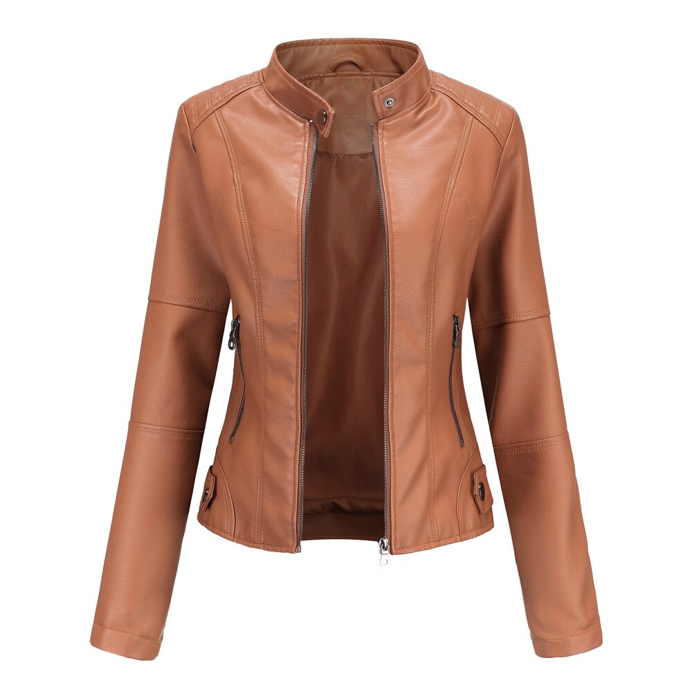 Isabella | Women's Jacket – Structured Mandarin Collar Design 6