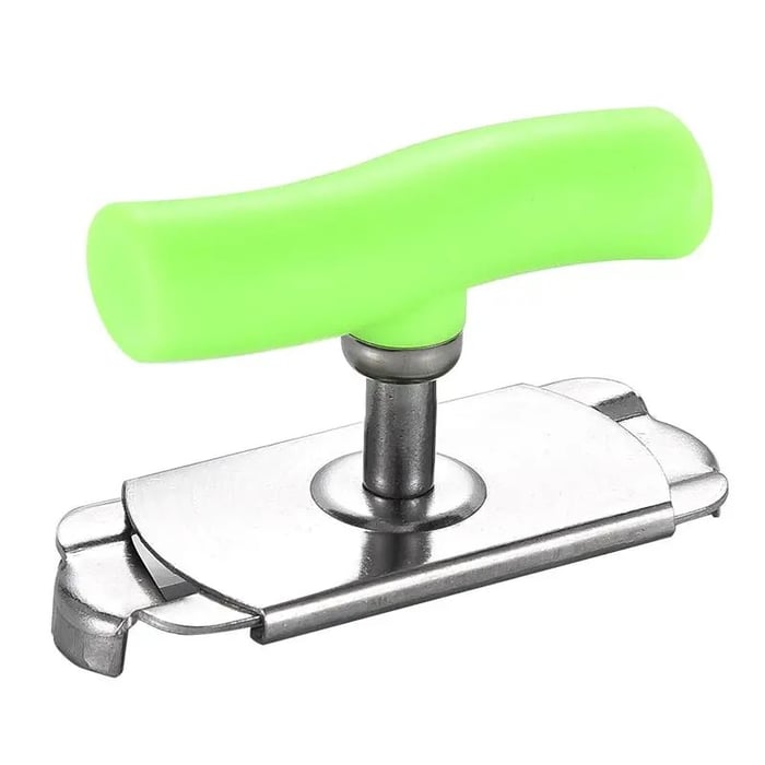 Jar and Bottle Opener Stainless Steel | Adjustable Clamp Grips Lids 2.5-9.5cm | Effortless Opening, No Hand Strain