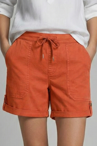 Jasmine | Women's Casual Shorts – Adjustable Drawstring & Pockets 10