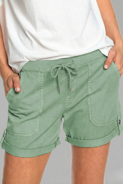 Jasmine | Women's Casual Shorts – Adjustable Drawstring & Pockets 12