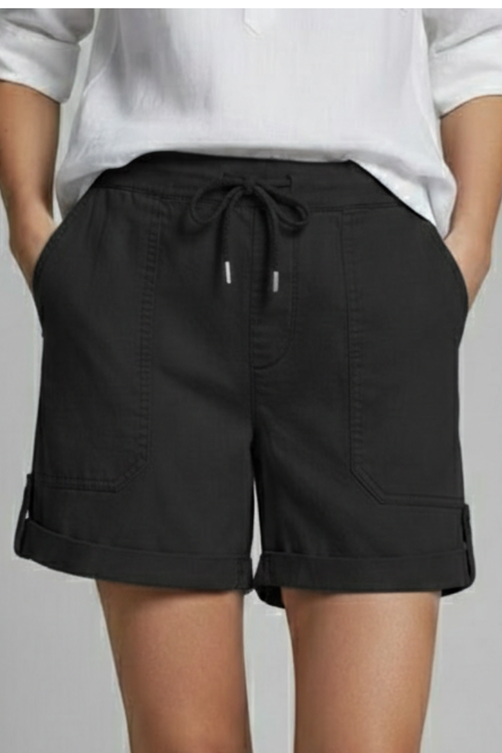 Jasmine | Women's Casual Shorts – Adjustable Drawstring & Pockets 6