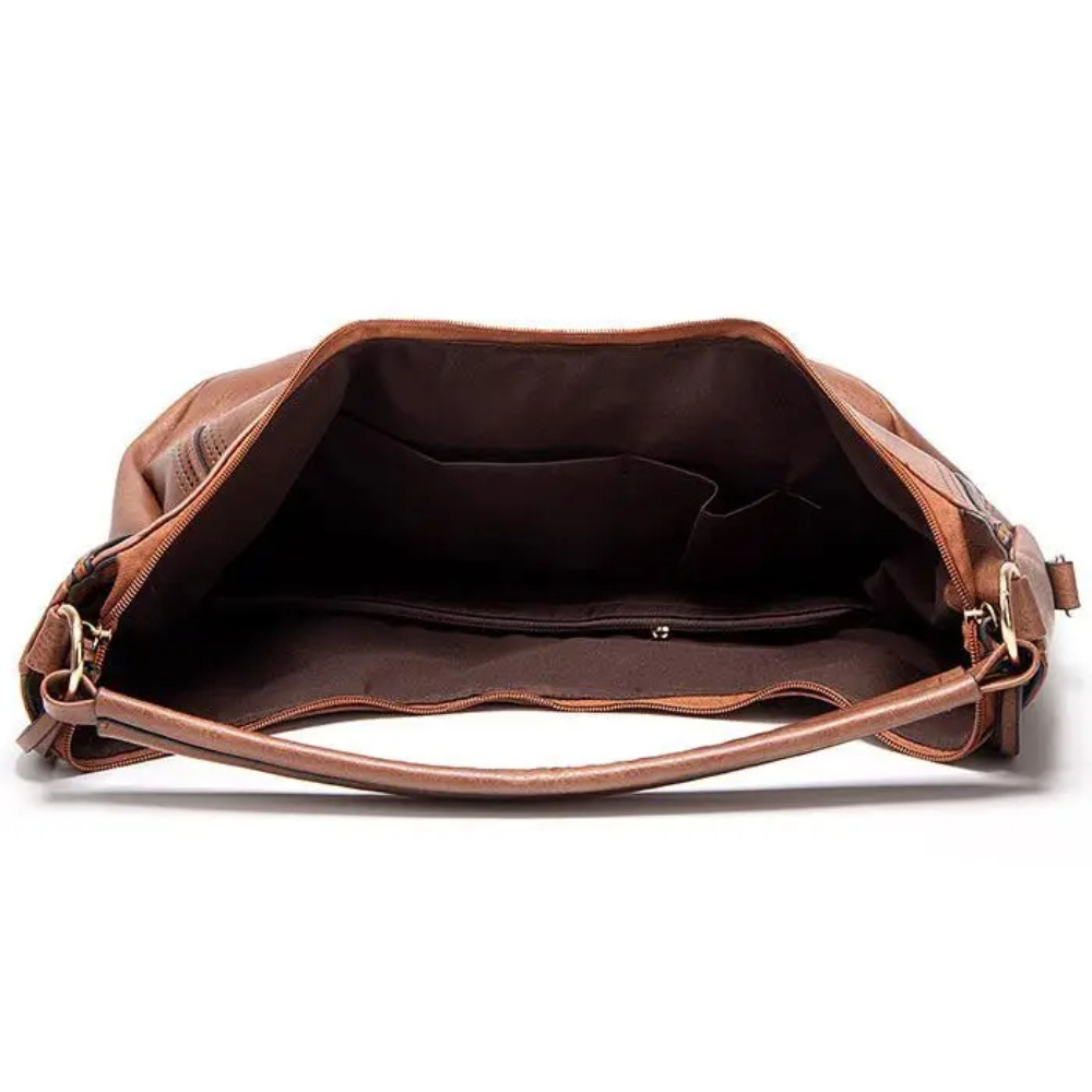 Jean | Vegan Leather Hobo Bag – Slouchy Design With Adjustable Strap