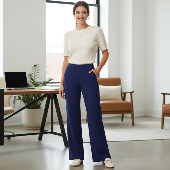 Julie | Wide Leg Trousers Women – High-Rise, Relaxed Fit 2