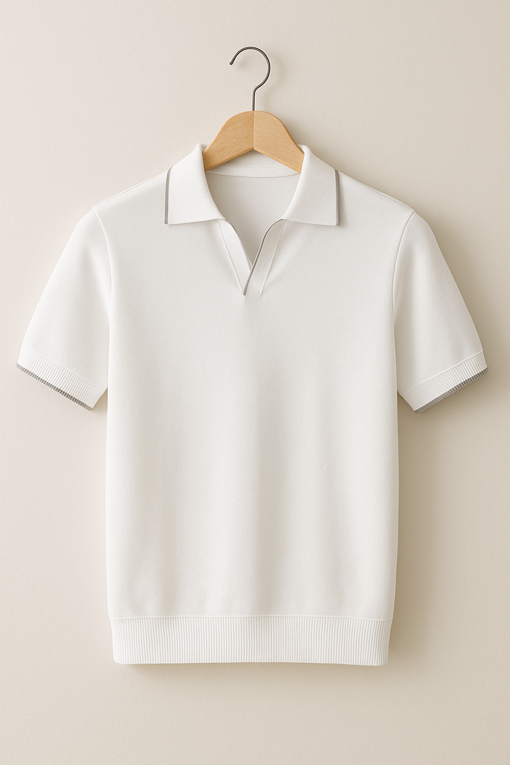 Justin | Men's Polo Shirt – Slim Fit With Contrast Trim 3