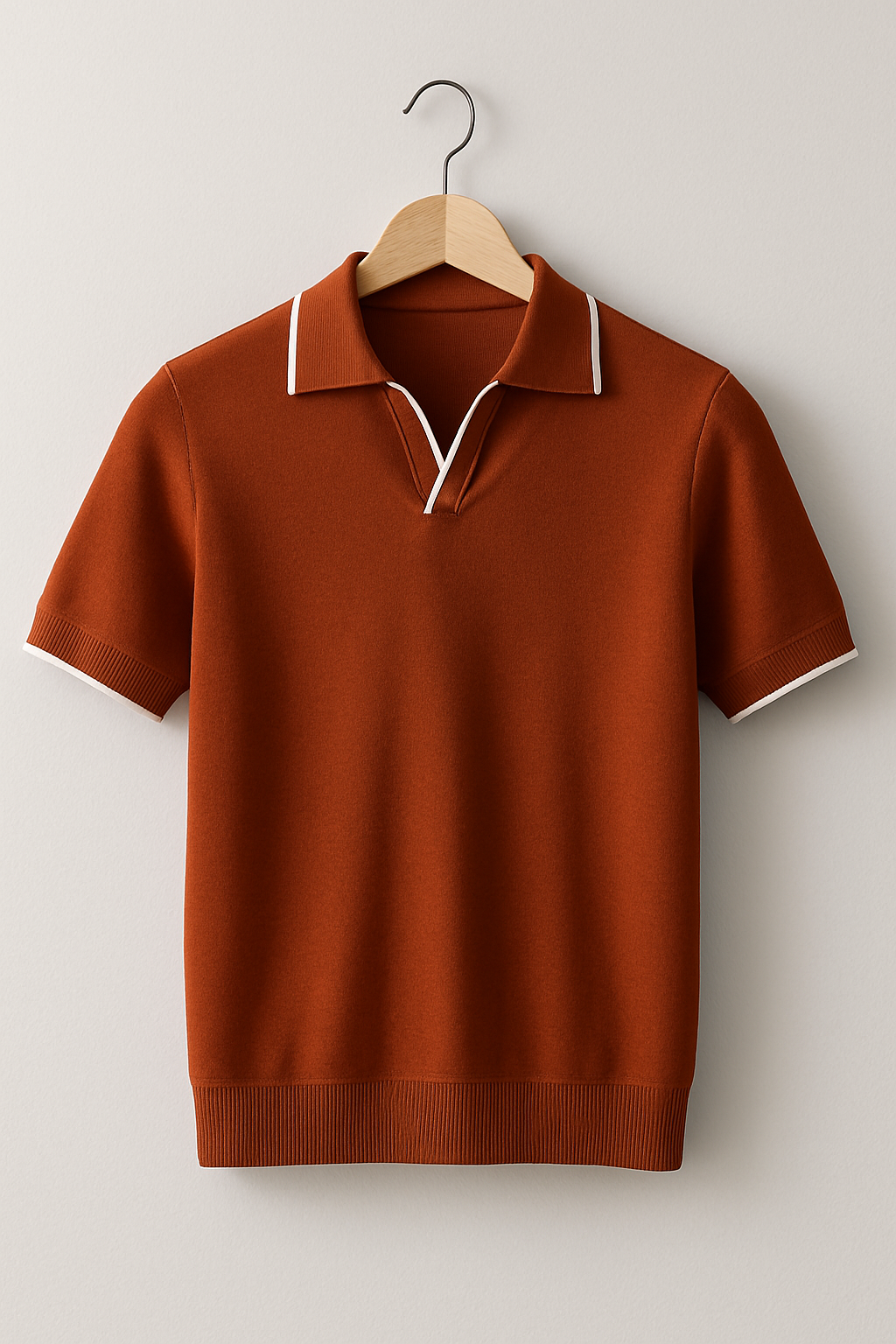 Justin | Men's Polo Shirt – Slim Fit With Contrast Trim 5