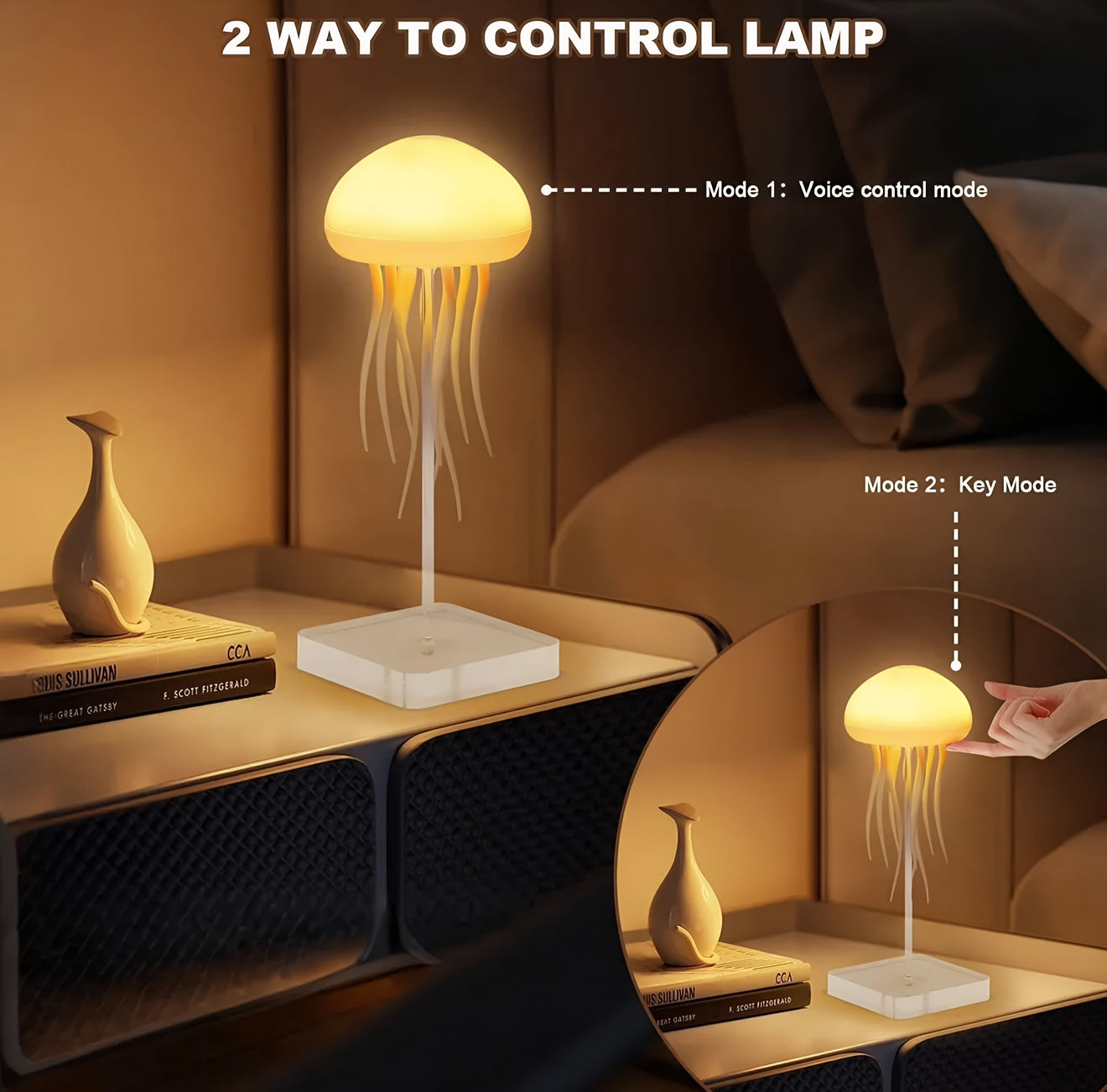 Jellyfish Lamp l Breng Rust & Magie in Huis
