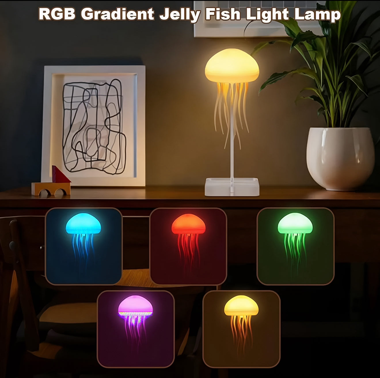 Jellyfish Lamp l Breng Rust & Magie in Huis