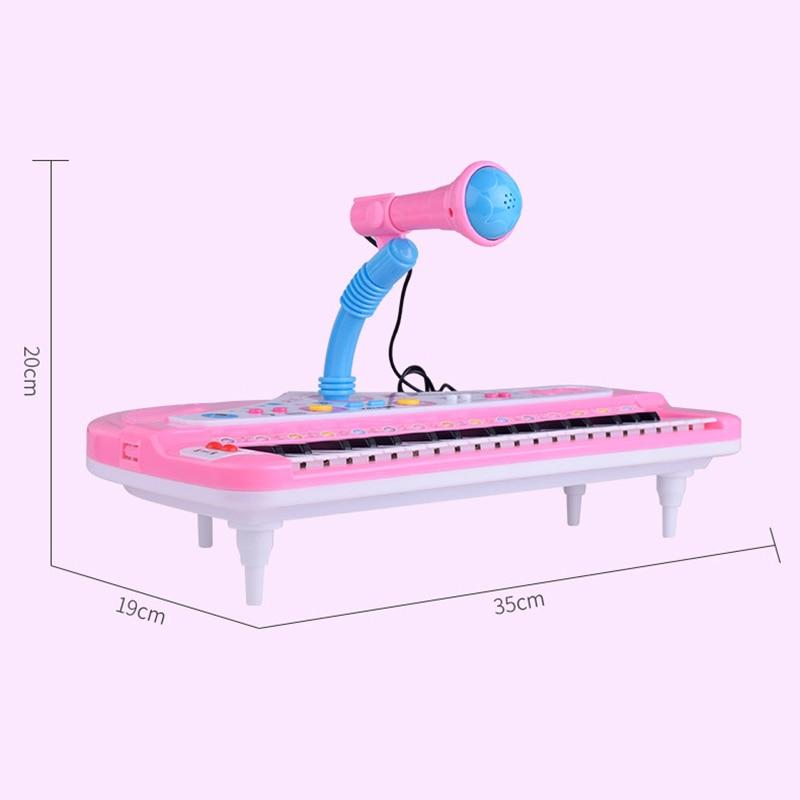 Keyboard Piano Toy Plastic | Interactive Parent-Child Play | Lights, Sounds and Musical Learning for Young Children