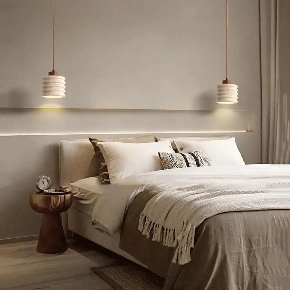 Kōmei | Natural Stone Pendant Lighting – Elegant Modern Design 4