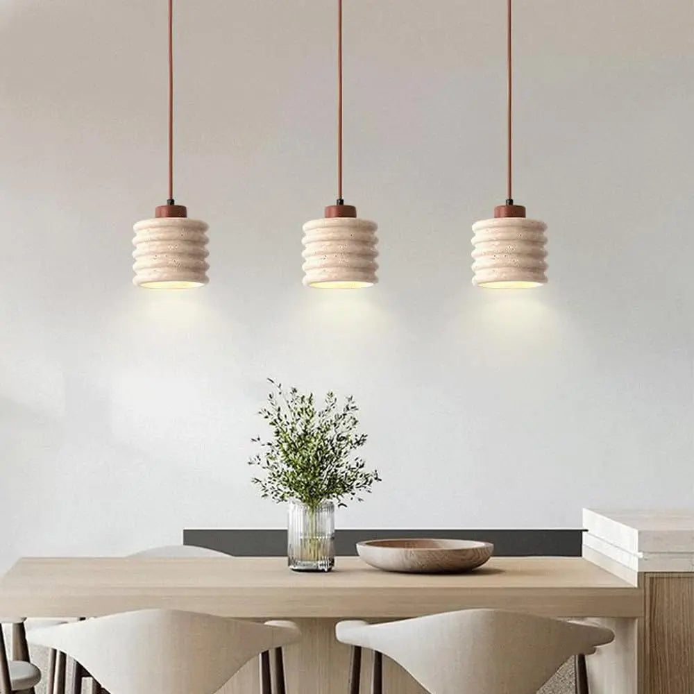Kōmei | Natural Stone Pendant Lighting – Elegant Modern Design 5