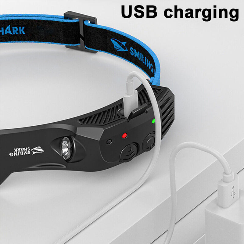 LED Headlamp | Motion Sensor With Wide And Spot Beams