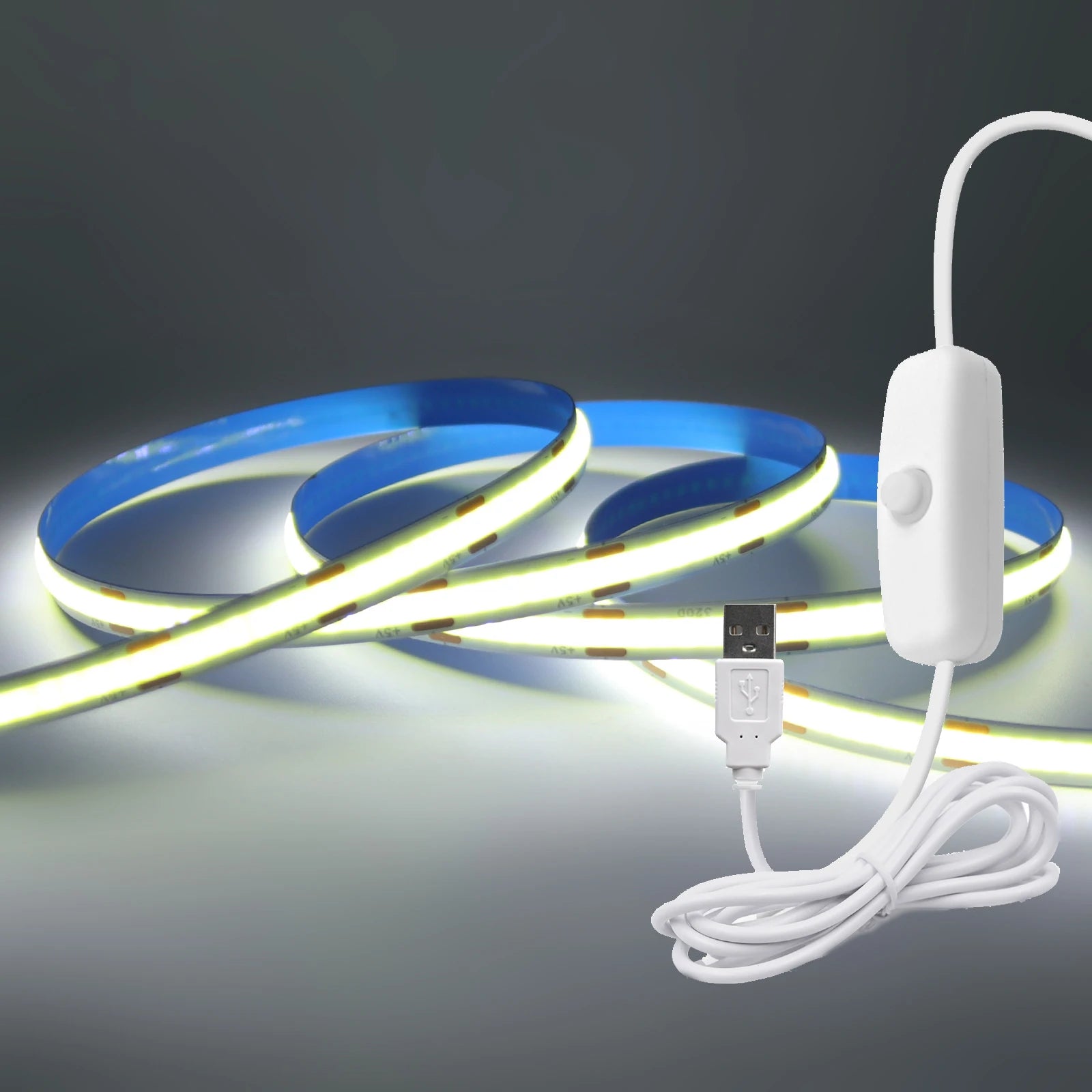 LED Light Strip | GlowLine Cuttable Adhesive USB Lighting
