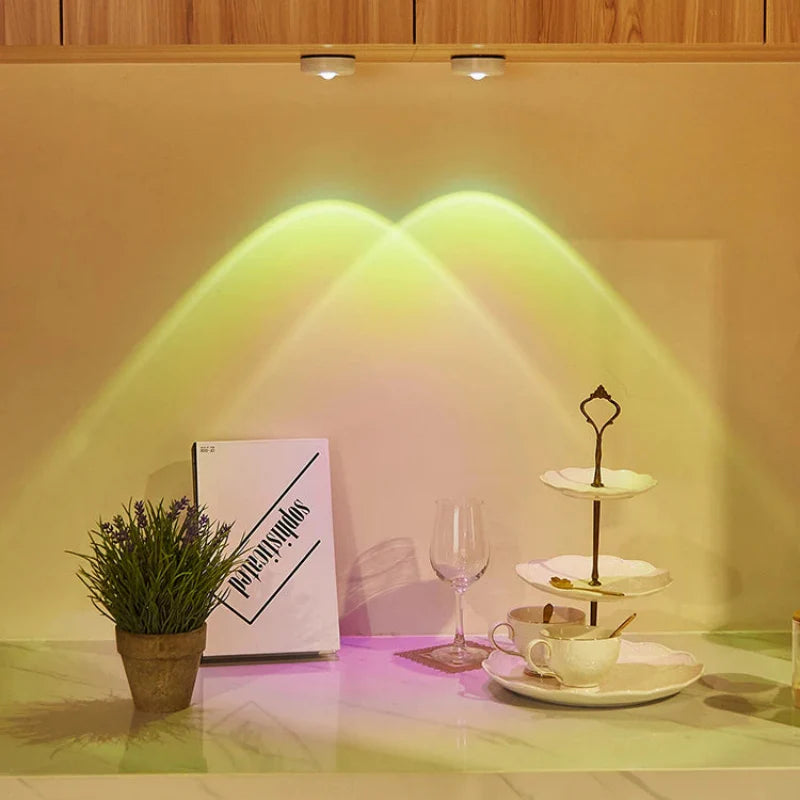 LED Puck Light | Push Button Dimming, No Wiring Needed