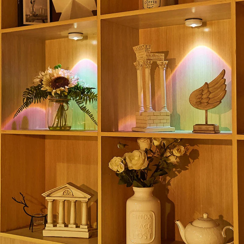 LED Puck Light | Push Button Dimming, No Wiring Needed