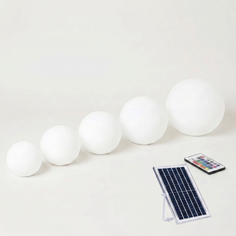 LED Garden Light – Rechargeable Waterproof Color-Changing Ball Design