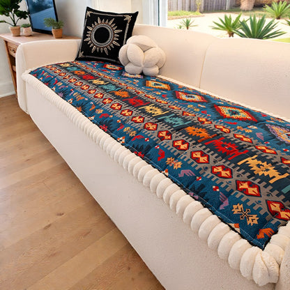 Last Day 50% OFF | CozyFit™ Quilted Sofa Cover with Ethno Pattern 2