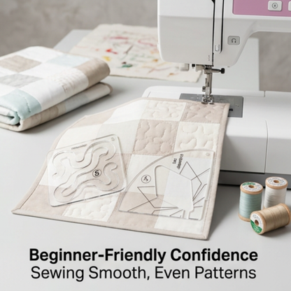Last Day 50% OFF | SewTrace™ Quilt Template Set 12 Pieces 1