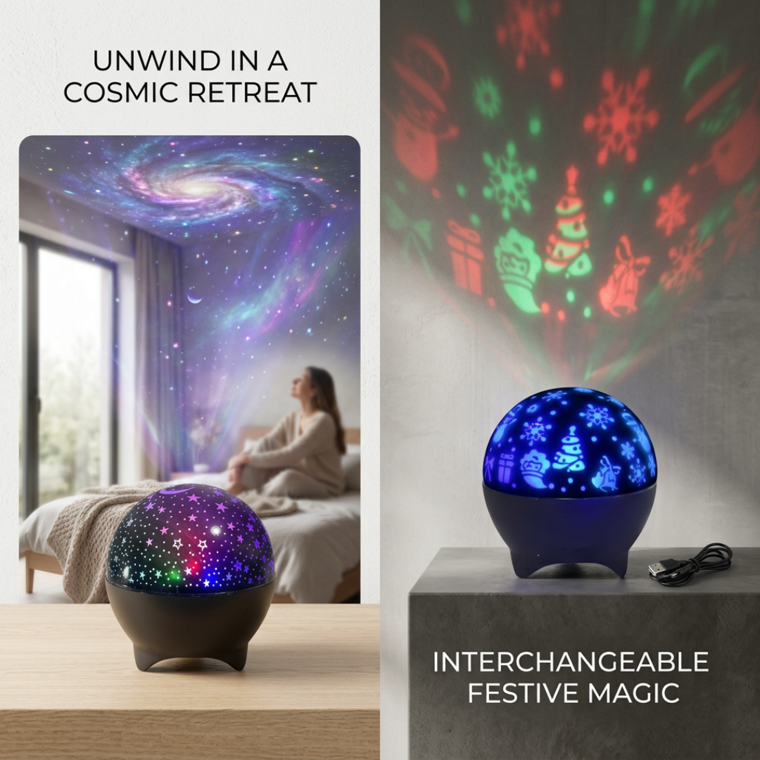 Last Day 50% OFF | StarLux™ Galaxy Star Projector 2