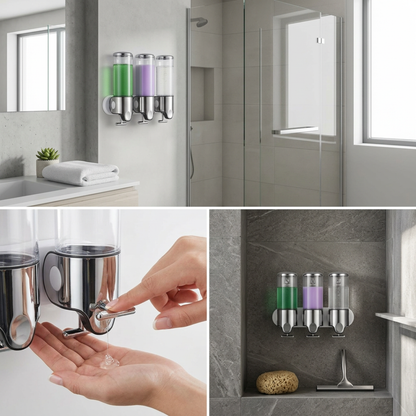 Last Day 50% OFF | TidyWall™ Bathroom Soap Dispenser 2
