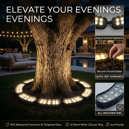 Last Day 50% OFF | TreeShine™ LED Tree Ring Light with 360° Illumination 2