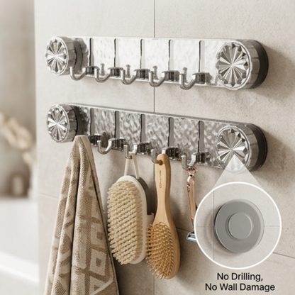 Last Day 50% OFF | WallEase™ Foldable Self-Adhesive Wall Hook Rack 5