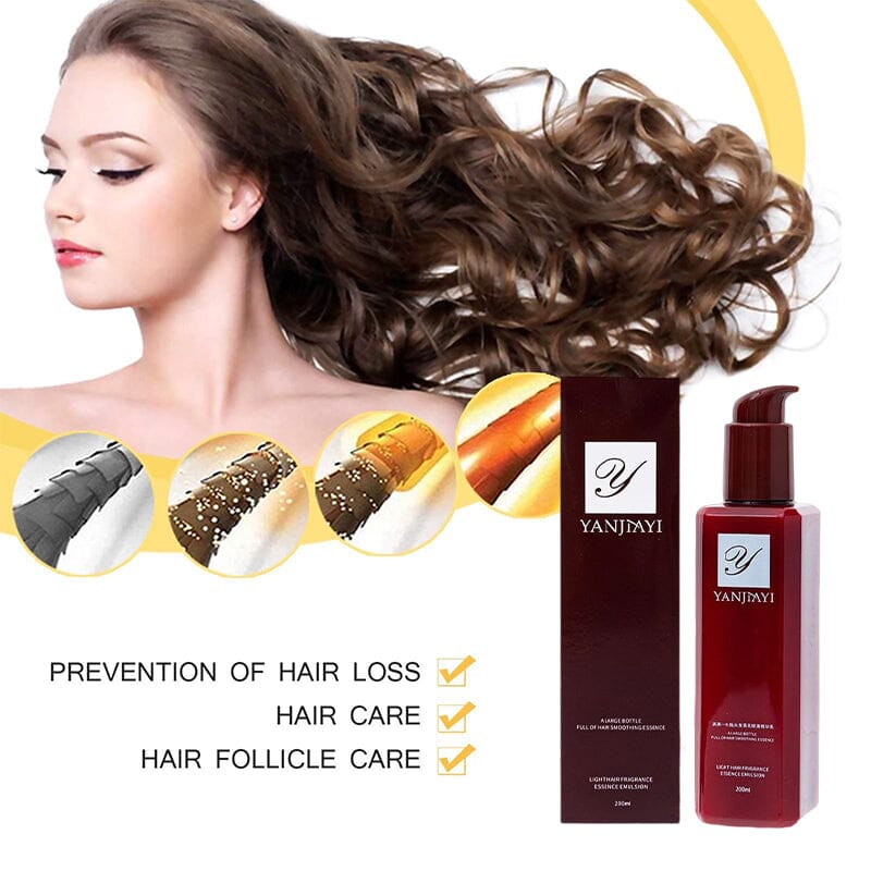 Leave-In Hair Serum for Frizz Control | 200ml Micro-Bead Formula, Fast 3-Second Absorption | No-Rinse Smoothing for All Hair