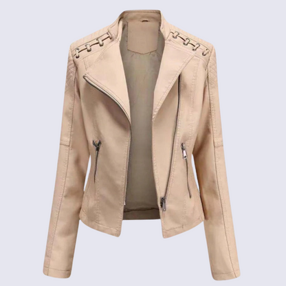 Lena | Women's Faux Leather Jacket – Classic Cut for Fall/Winter 6