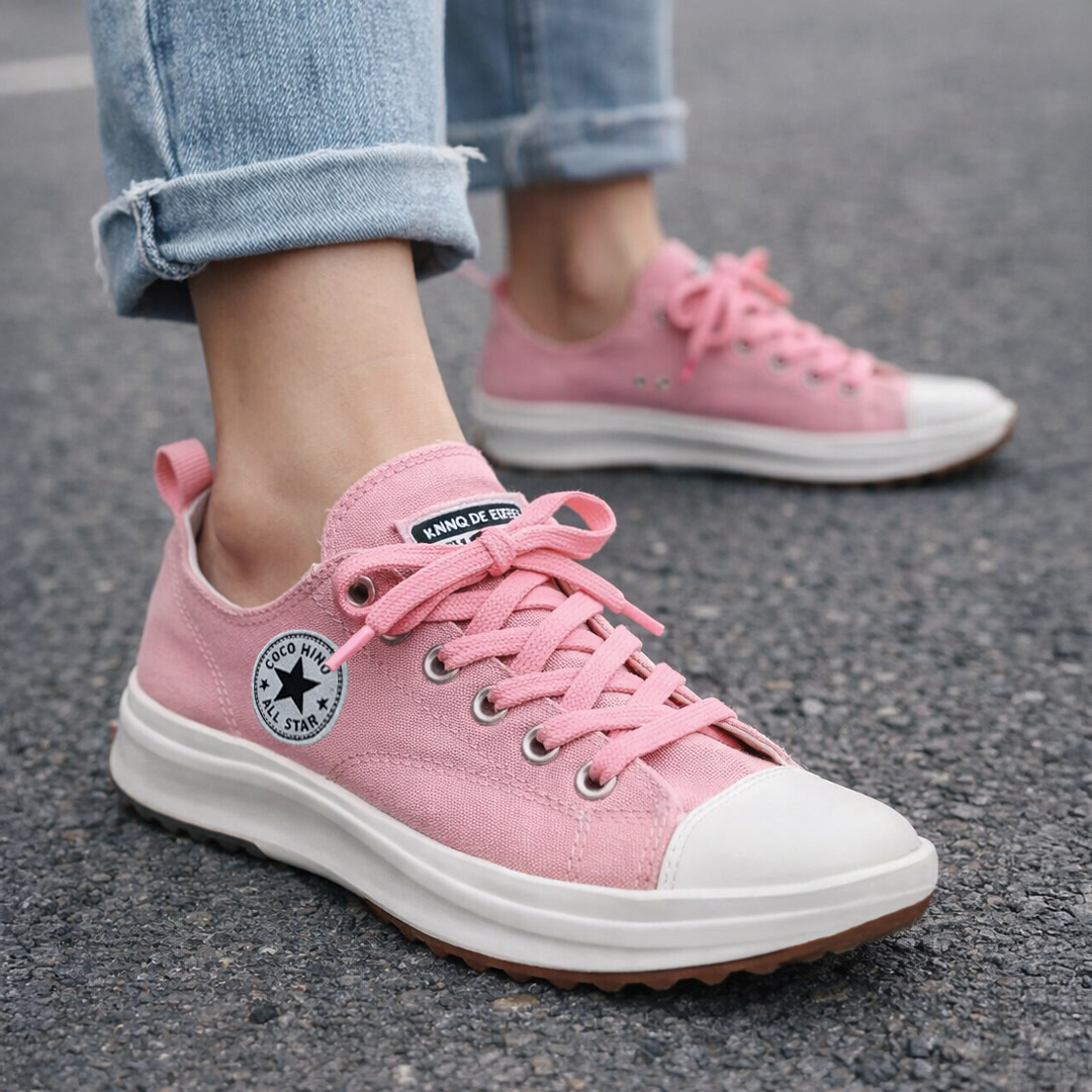 Linda | Women's Sneakers – Chunky Sole Low-Top Design