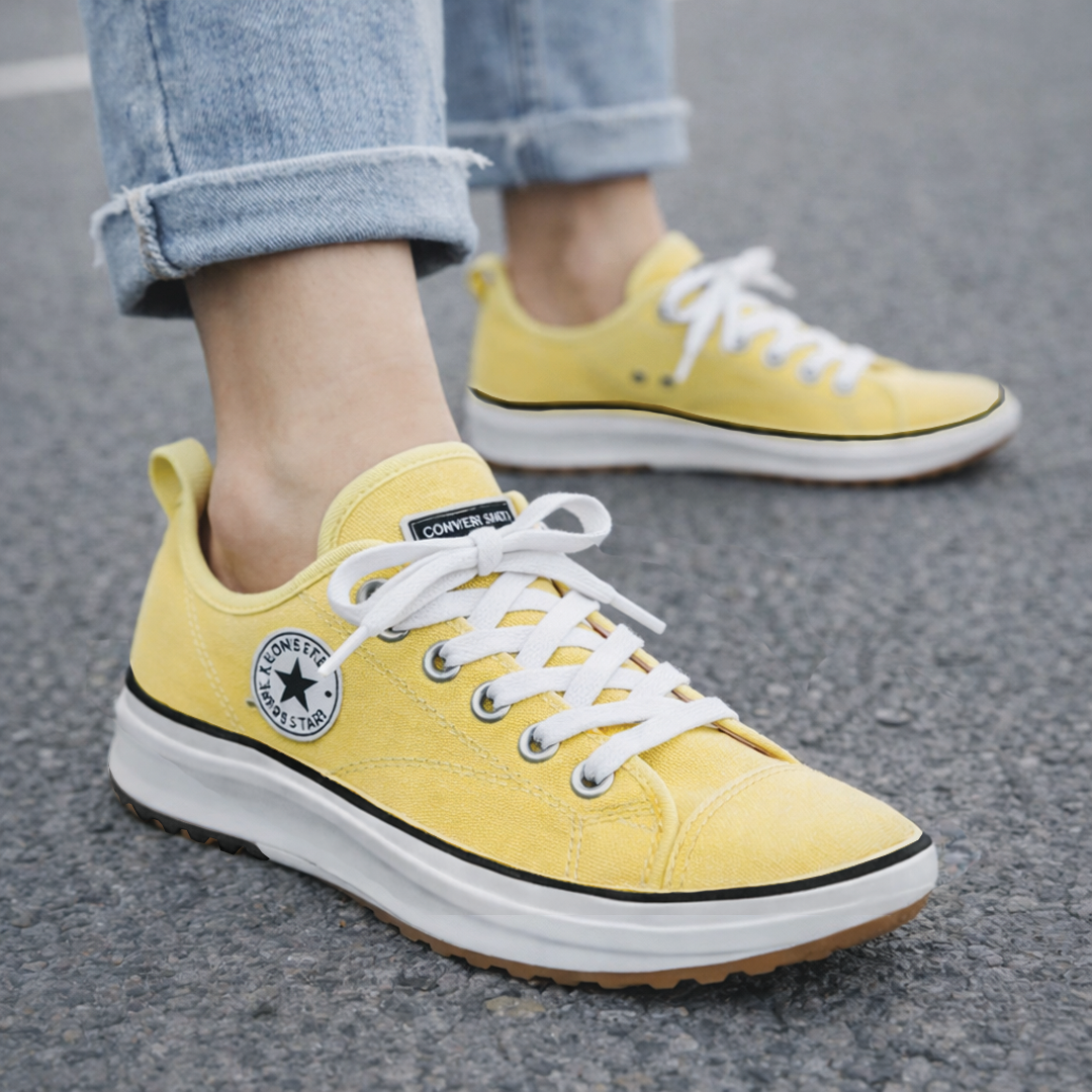 Linda | Women's Sneakers – Chunky Sole Low-Top Design